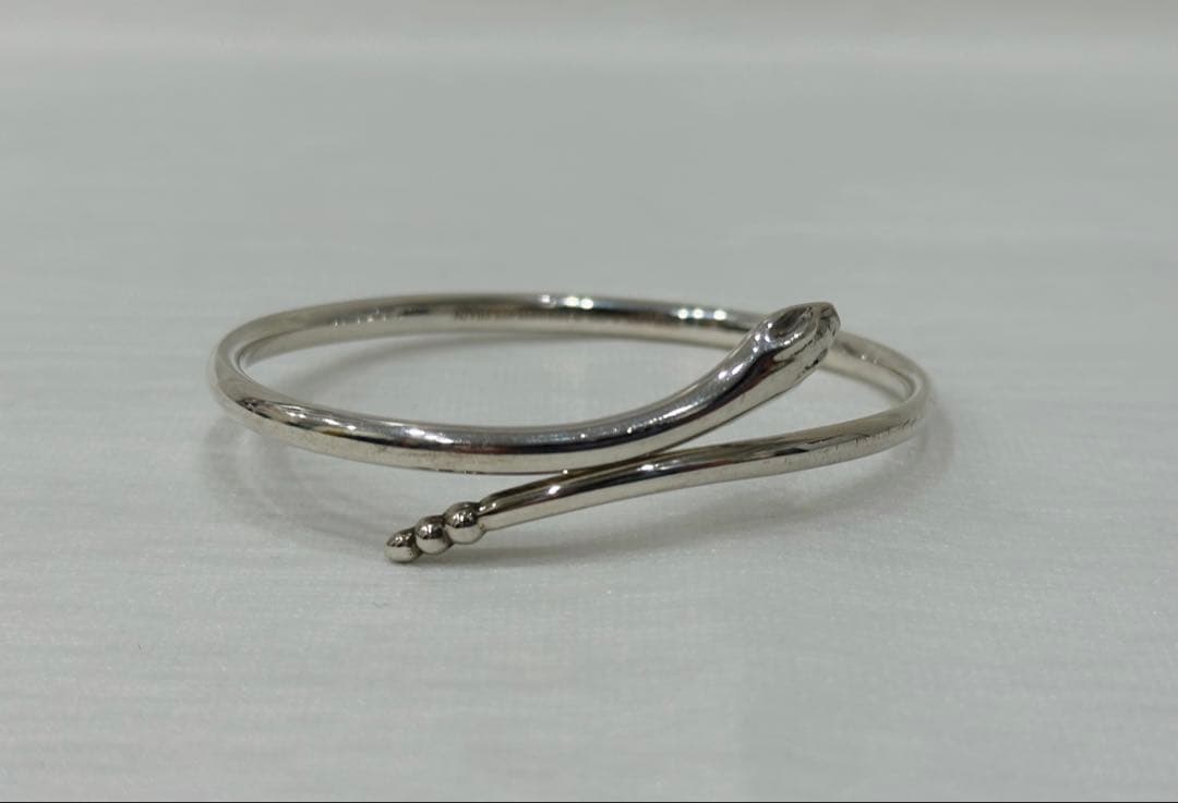 ◇ ティファニー スネーク バングル 925 約21.5g箱付き 保管品◇