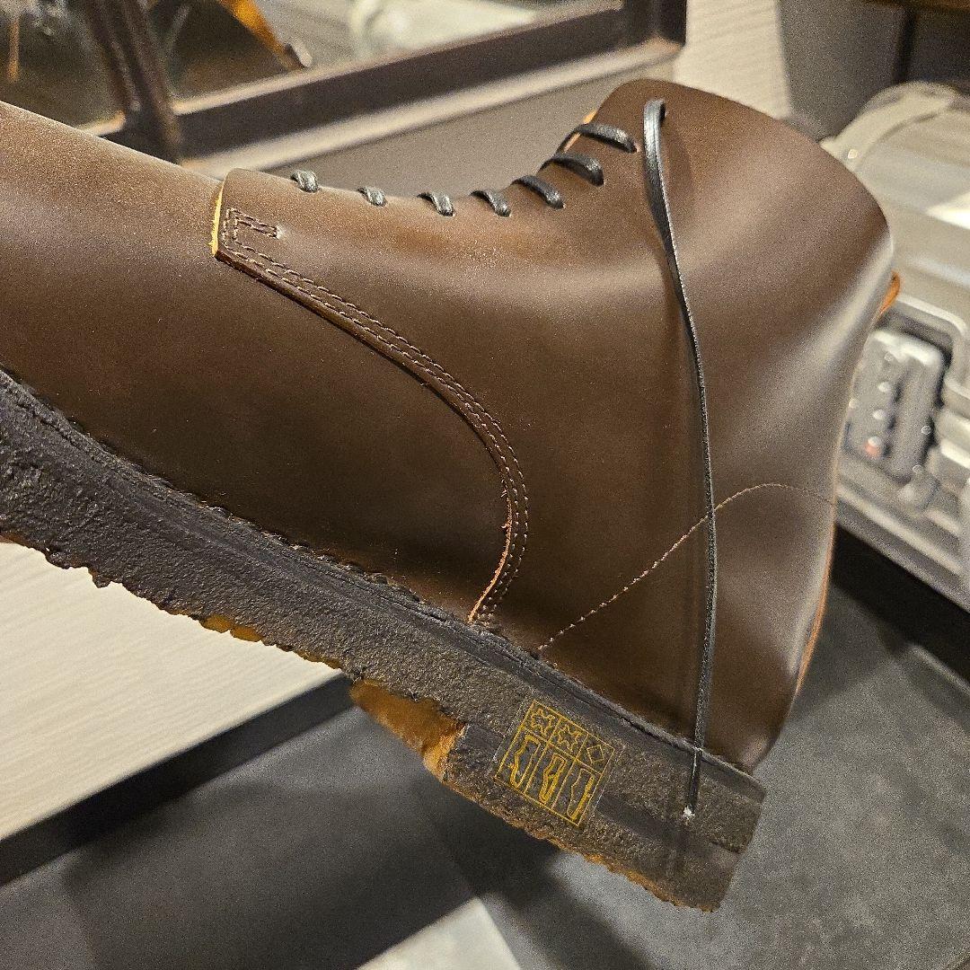 新品未使用　ブッテロブーツ　ブラウン　42