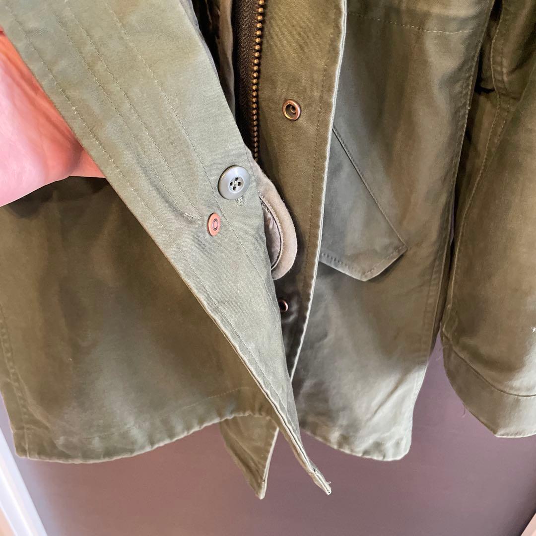 【FRED PERRY】美品モッズコート メンズXS オリーブ