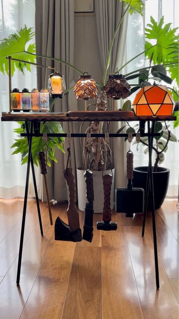 インディアンハンガー天板(名栗加工)