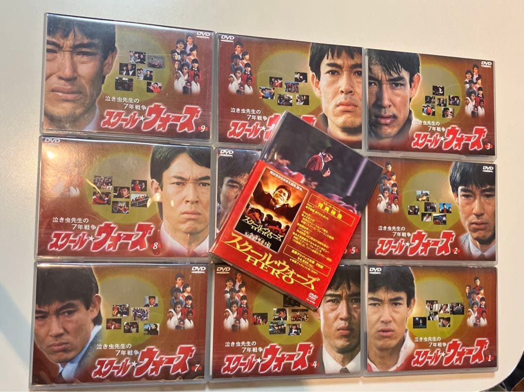 泣き虫先生の7年戦争 スクールウォーズ　DVD 全巻　スクールウォーズHERO