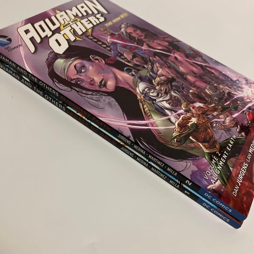 アメコミ・英語　全2巻セット　AQUAMAN AND THE OTHERS