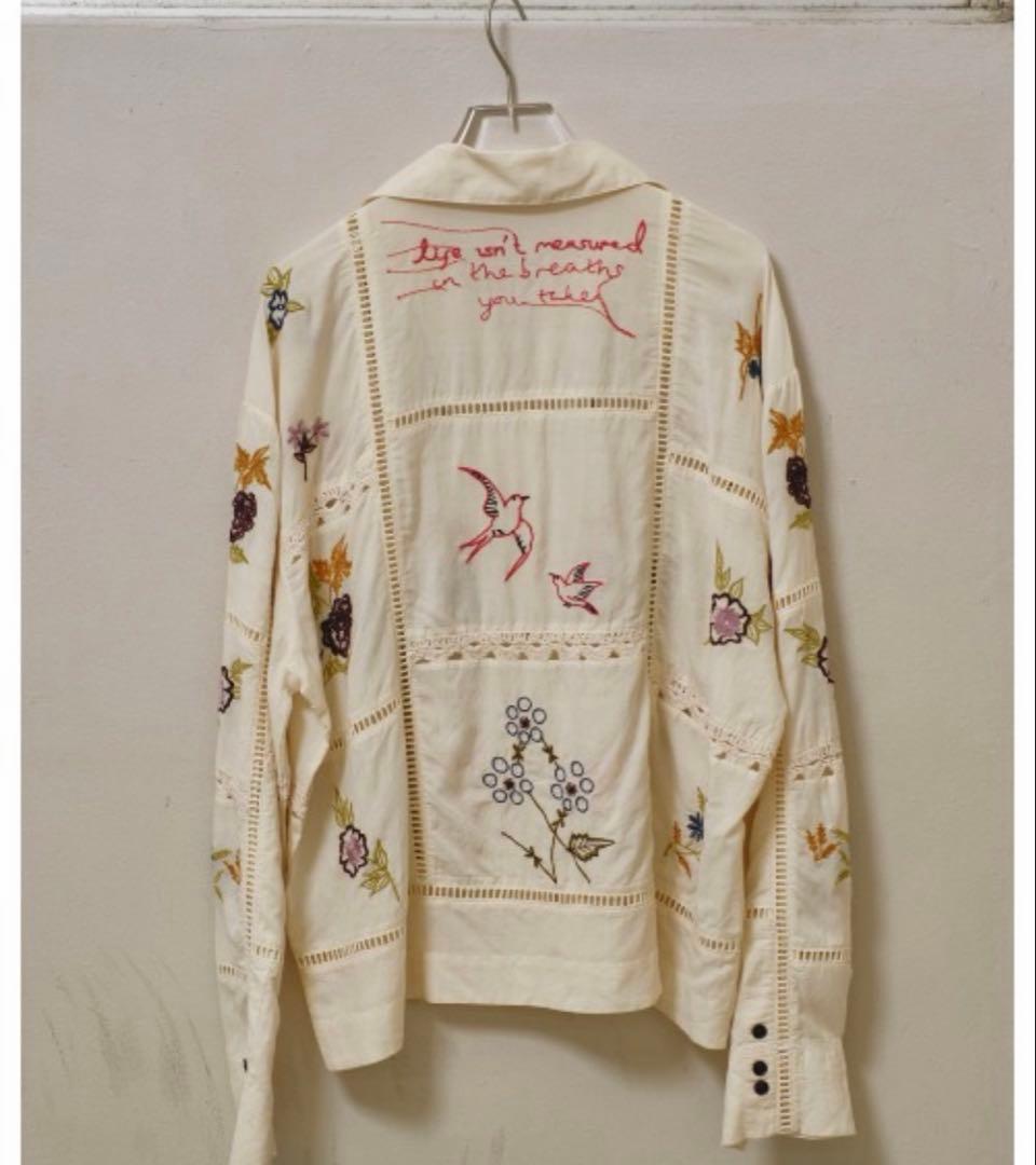 【完売商品】Embroidery Patchwork Shirts