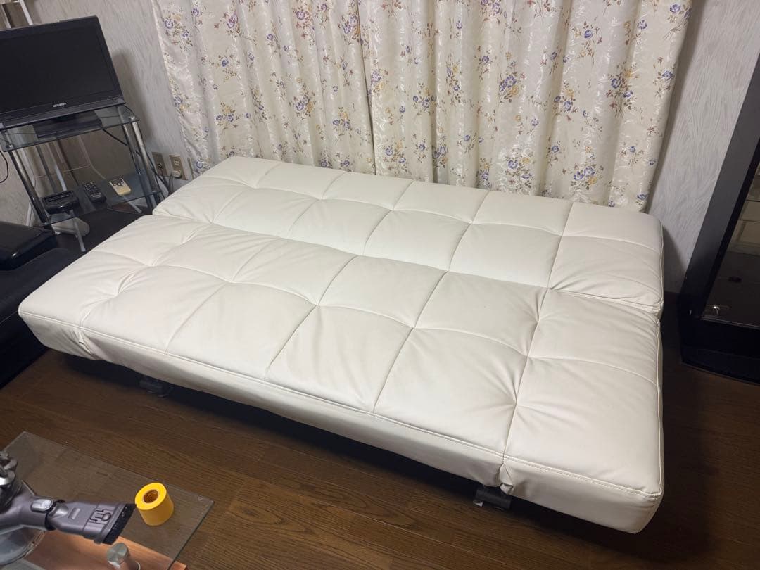 破格！早い者勝ち！ニトリ ホワイト ソファベッド Nシールド 引取限定要相談