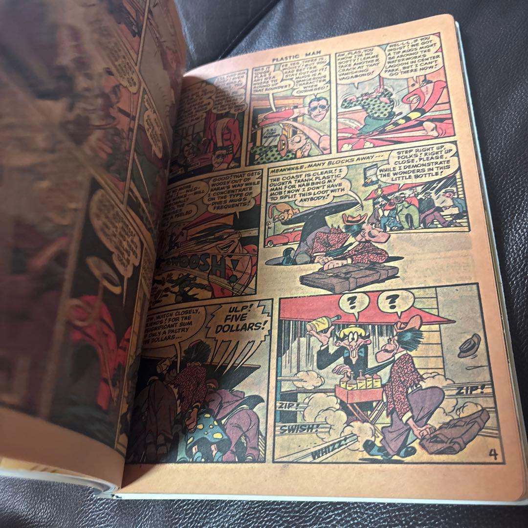 JACK COLE AND PLASTIC MAN アメコミ？