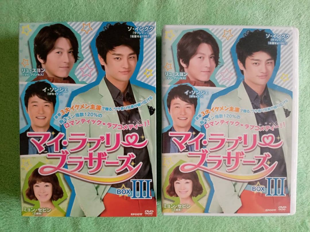 絶版希少 ソ・イングク マイ・ラブリー・ブラザーズ DVD-BOX３（9枚組）