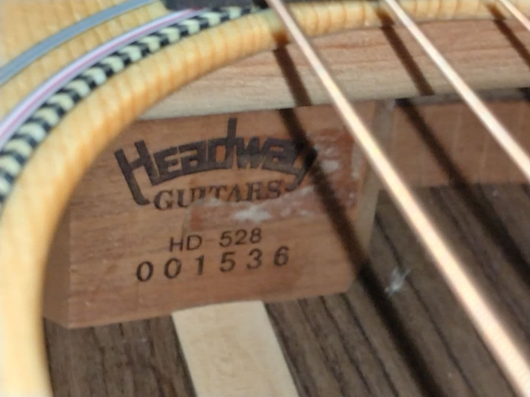 【激レア】Headway HD-528 オール単板 2006年 美品