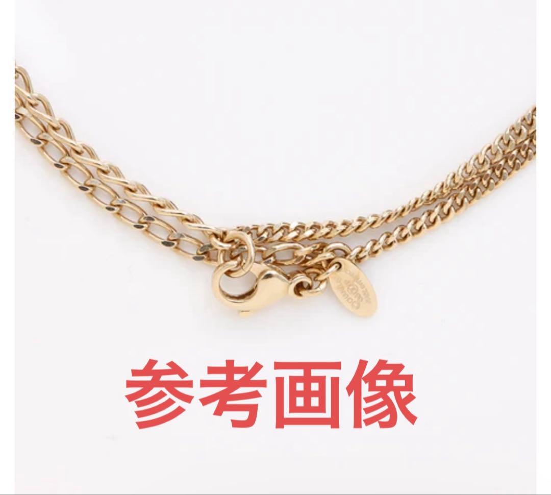 シャネル ネックレス 2連チェーン ココマーク  マドモアゼル