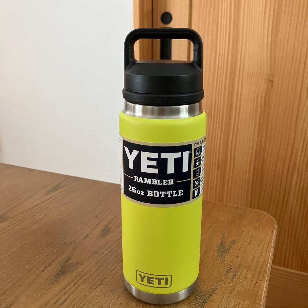 YETI Rambler 26oz Bottle イエロー新品