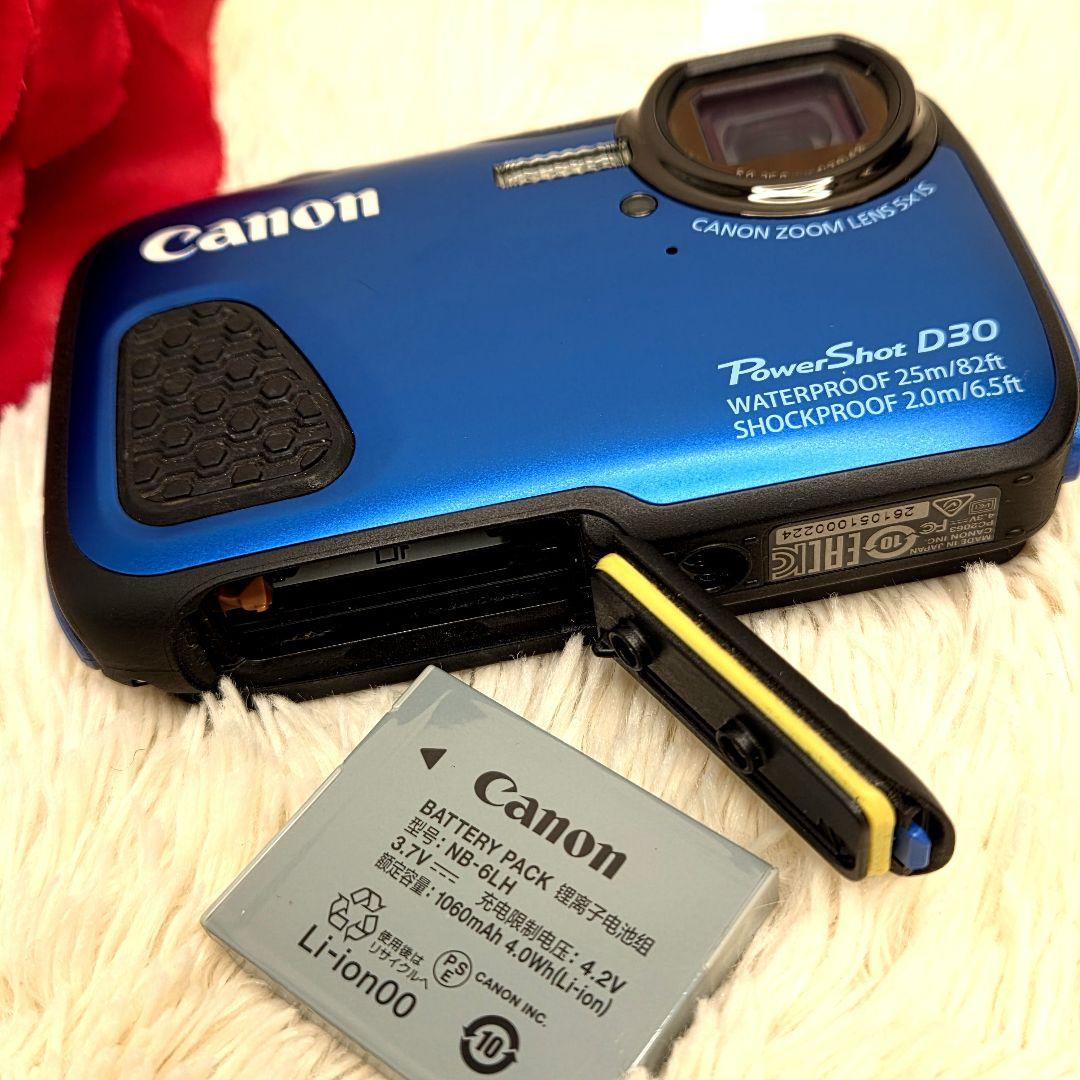 【美品】Canonデジカメ　パワーショットD30