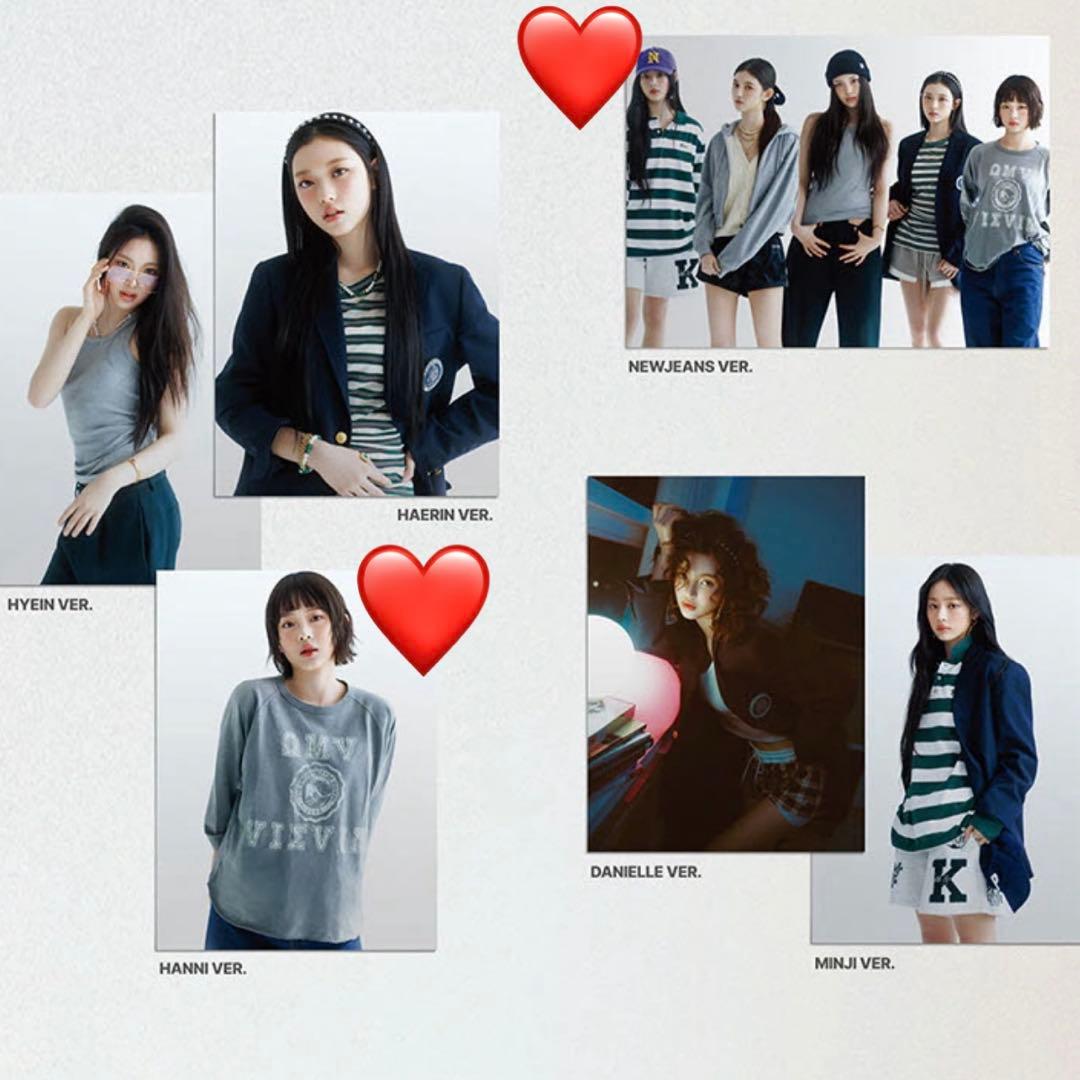 NewJeans How Sweet アルバム ハニ 特典トレカ ステッカー