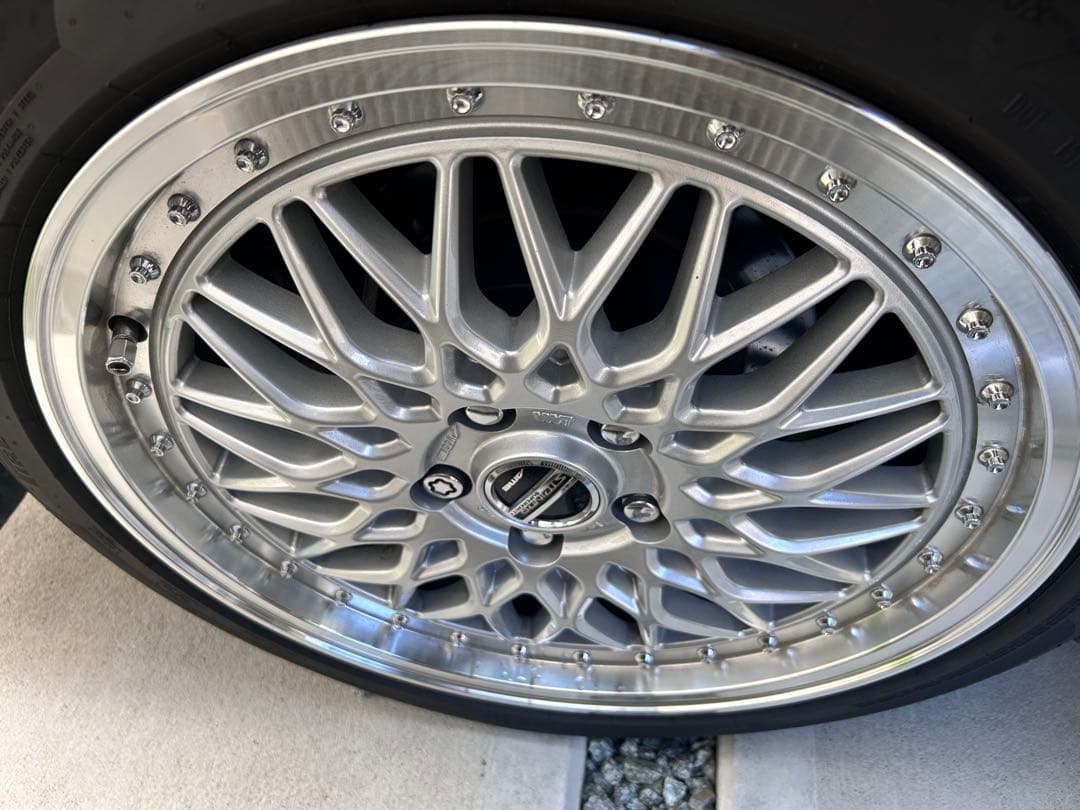 シュタイナー　FTX サテンシルバー　リムポリッシュ　18インチ　メッシュ