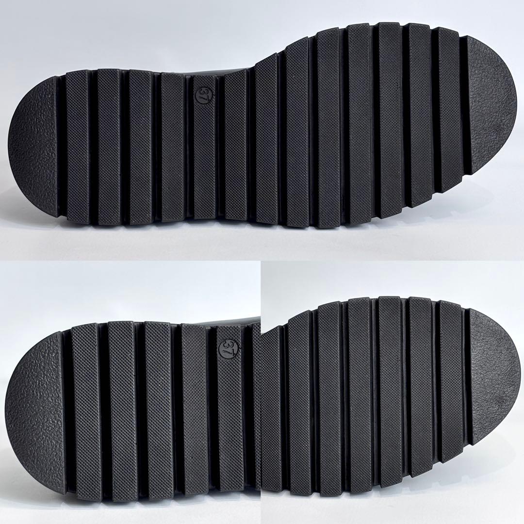 新品同様 CORSO ROMA 9 コルソローマ リブサイドゴアブーツ 23.5