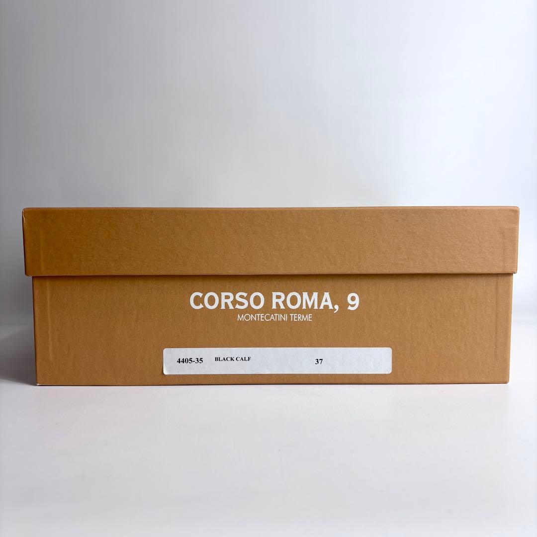 新品同様 CORSO ROMA 9 コルソローマ リブサイドゴアブーツ 23.5