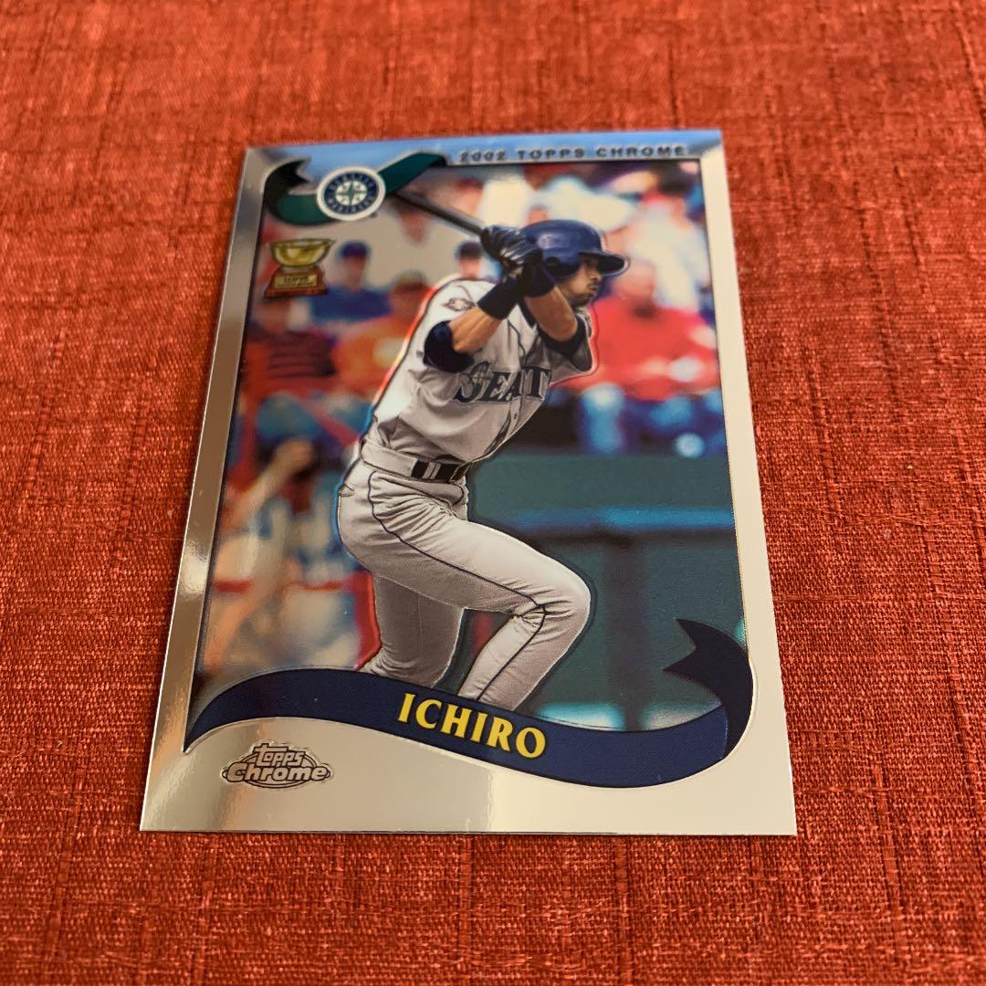 [最安値] 2002 Toops Chrome イチロー カード 美品！
