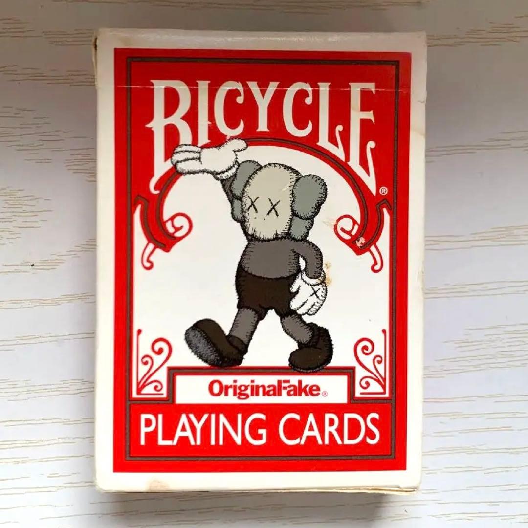 Original Fake Kaws Bicycle トランプカード