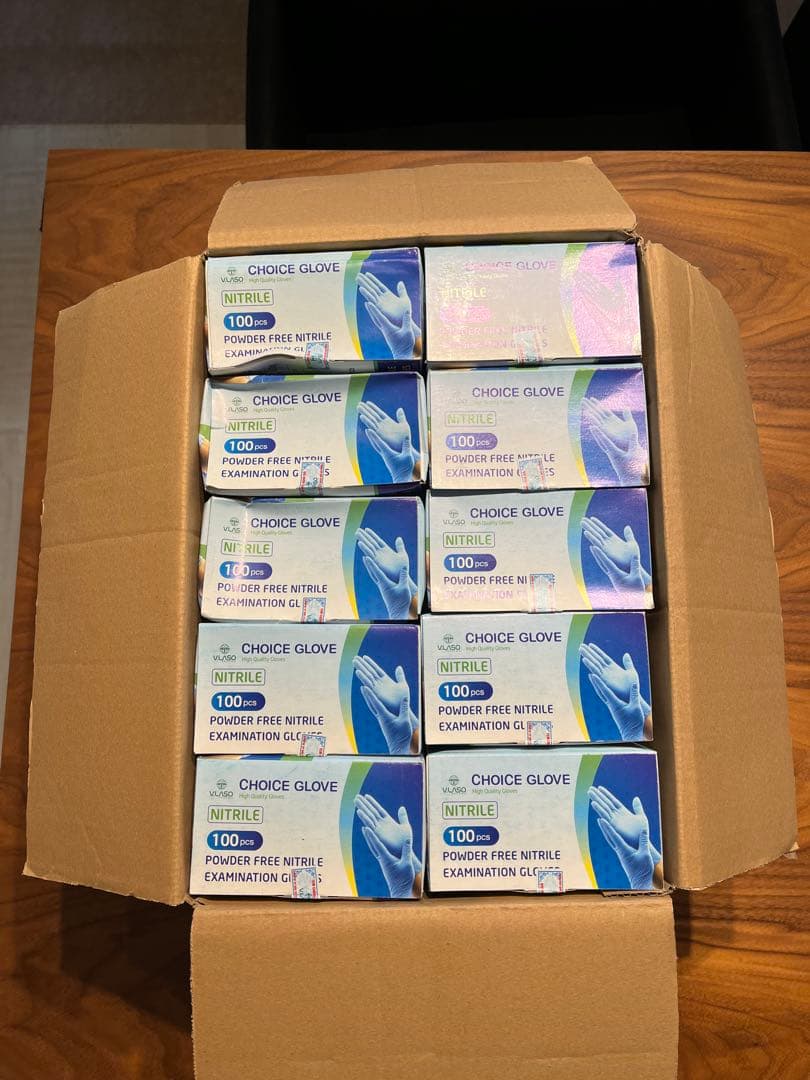 訳あり‼️ニトリルグローブSサイズ　4000枚セット