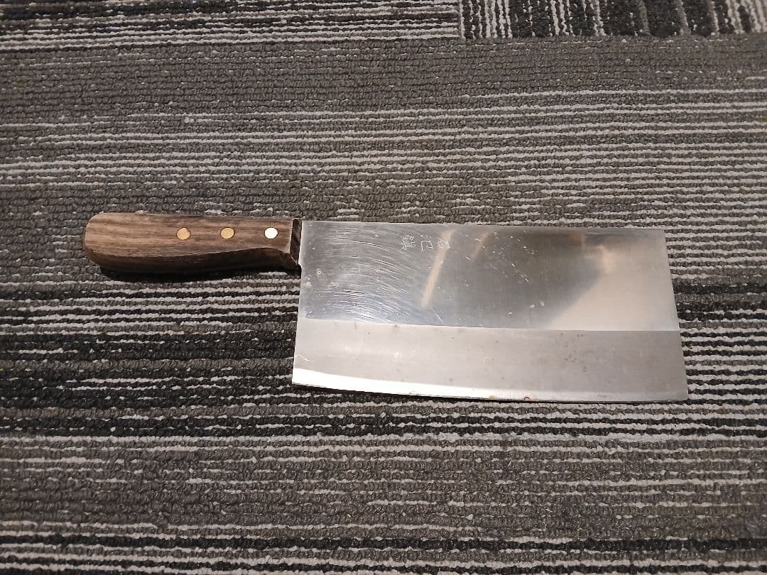 中華包丁 堺一文字光秀木製ハンドル