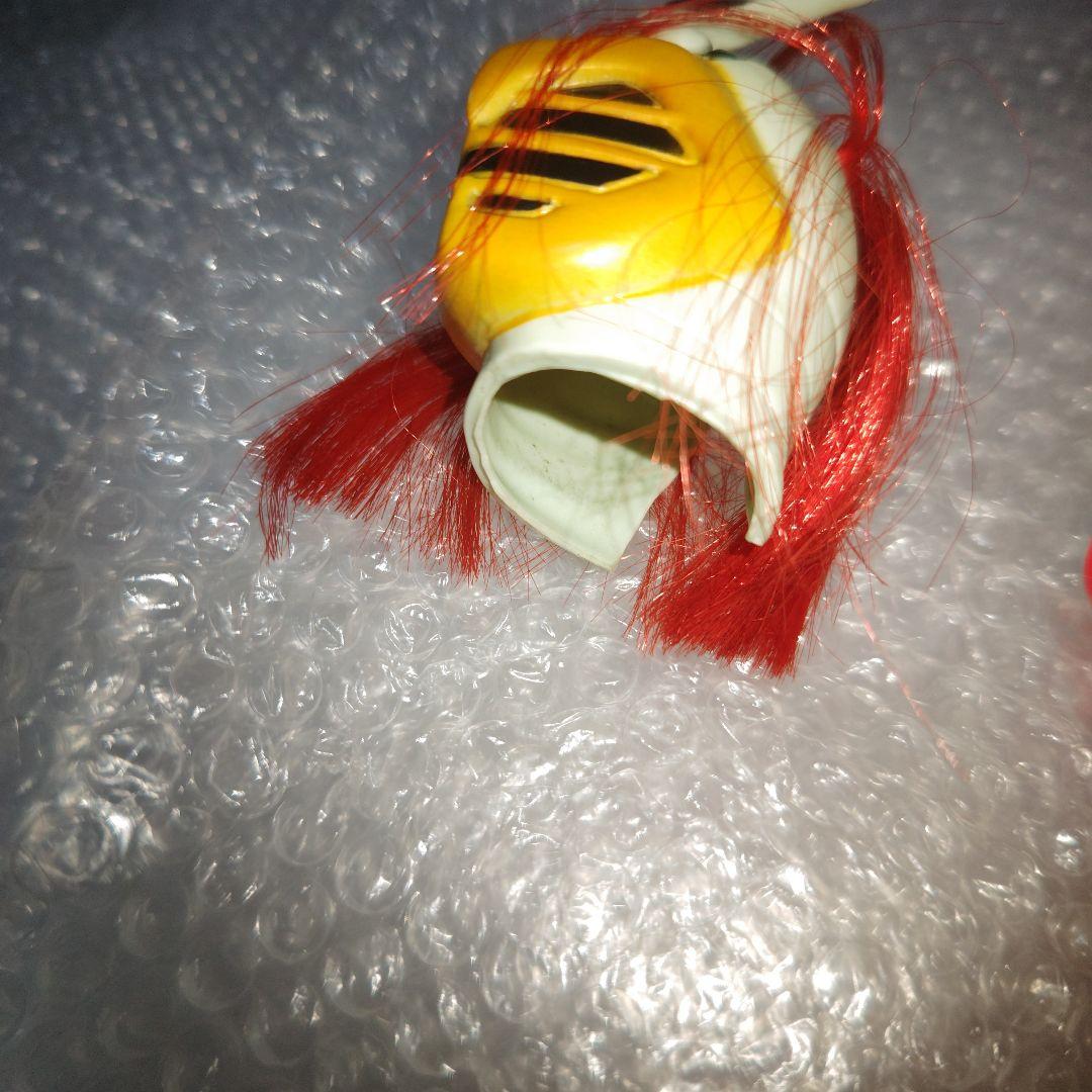 旧バンダイ　変身忍者嵐　面取れ　ソフビ　32cm　現状品