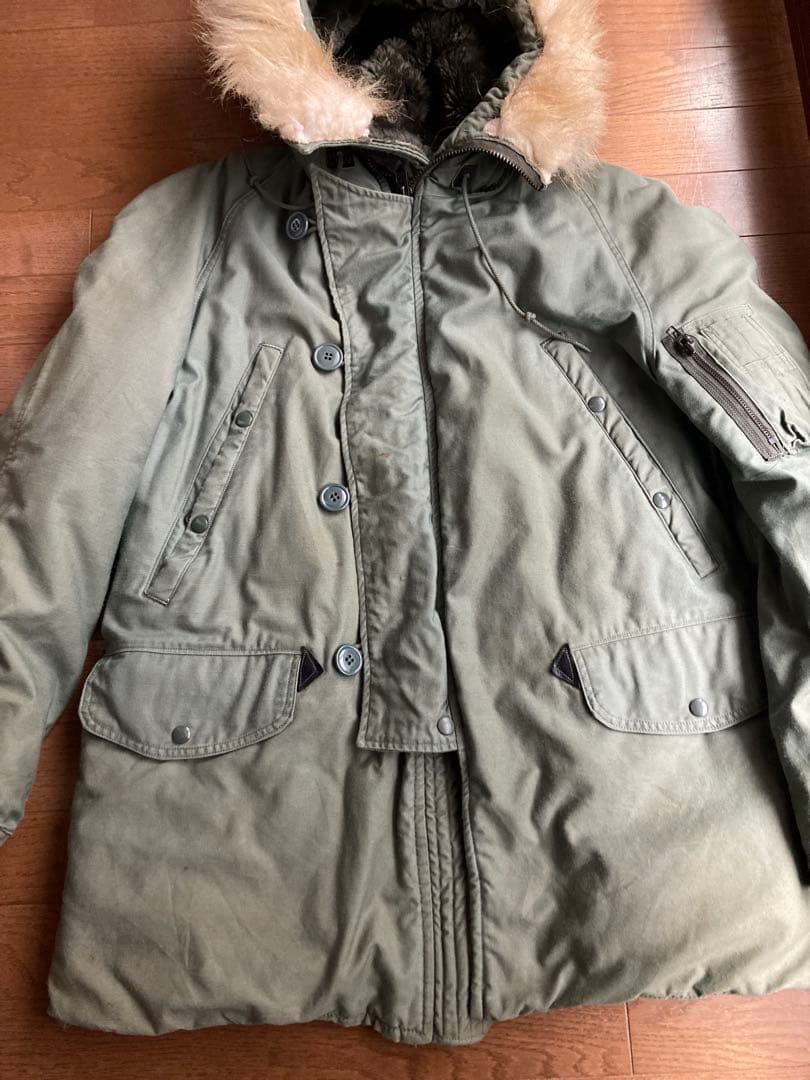 実物 N3-B フライトジャケット MEDIUM