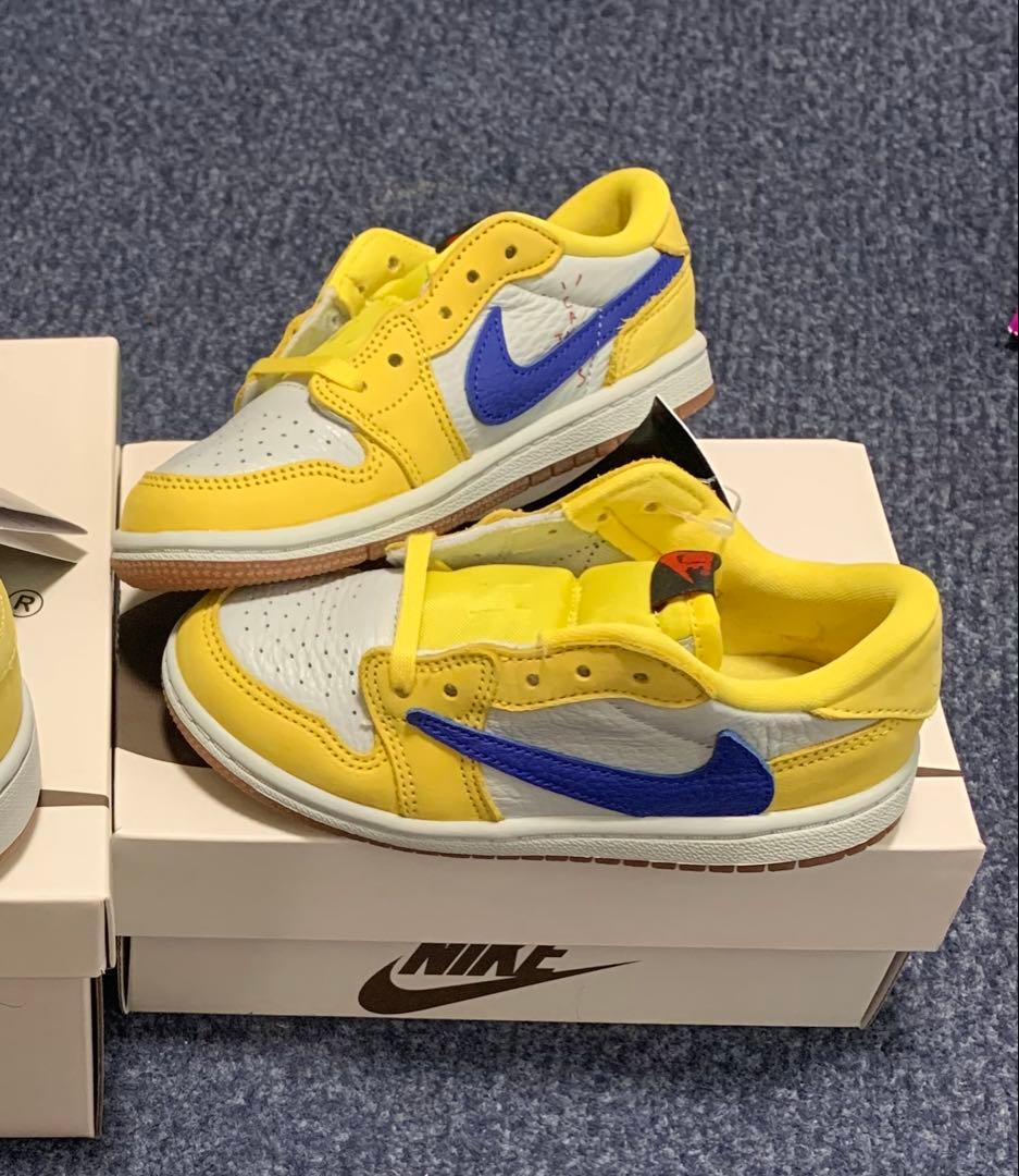 その他 Nike TD Air Jordan 1 Low OG \"Canary\"16.0