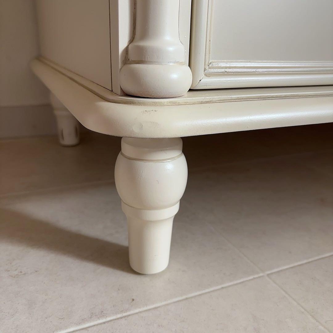 かなり美品　ローラアシュレイ　チェスト　クリフトン　フレンチカントリー　白家具