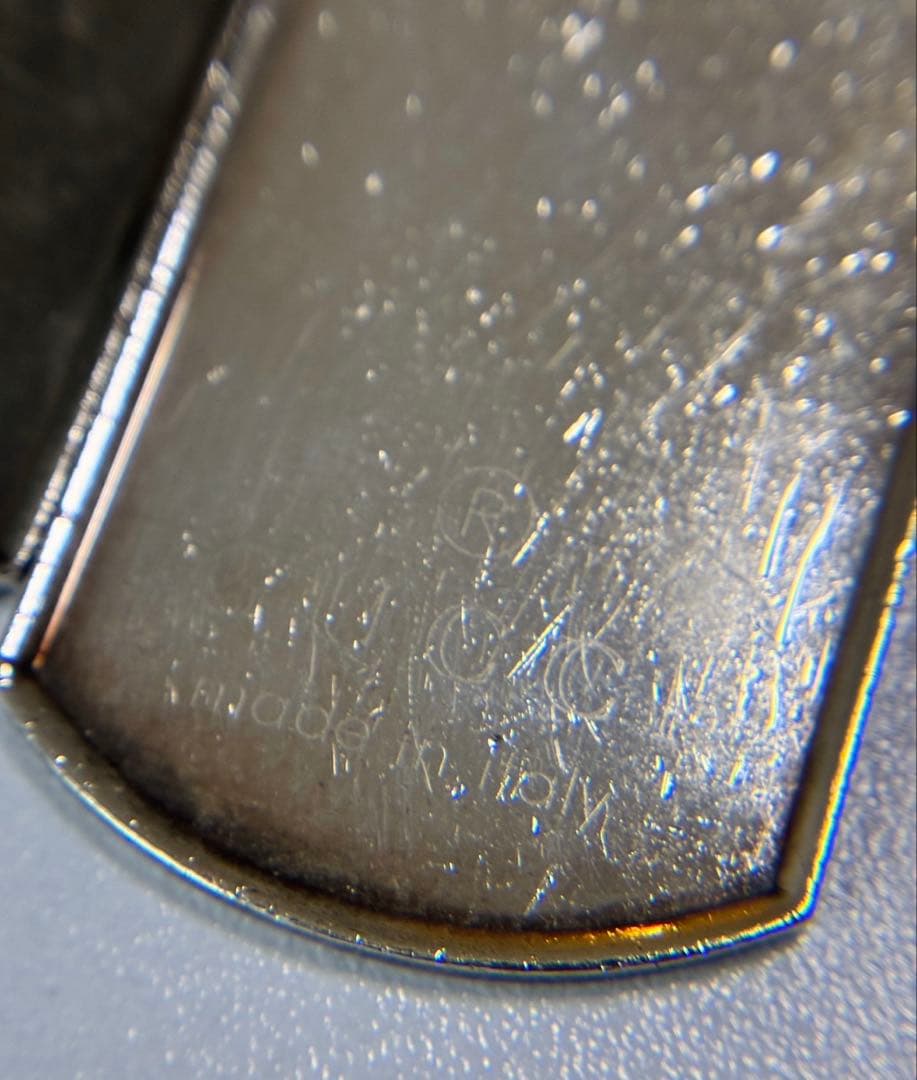 ☆GUCCI グッチ ドッグタグ 2枚セット SV925 43g 現状品☆