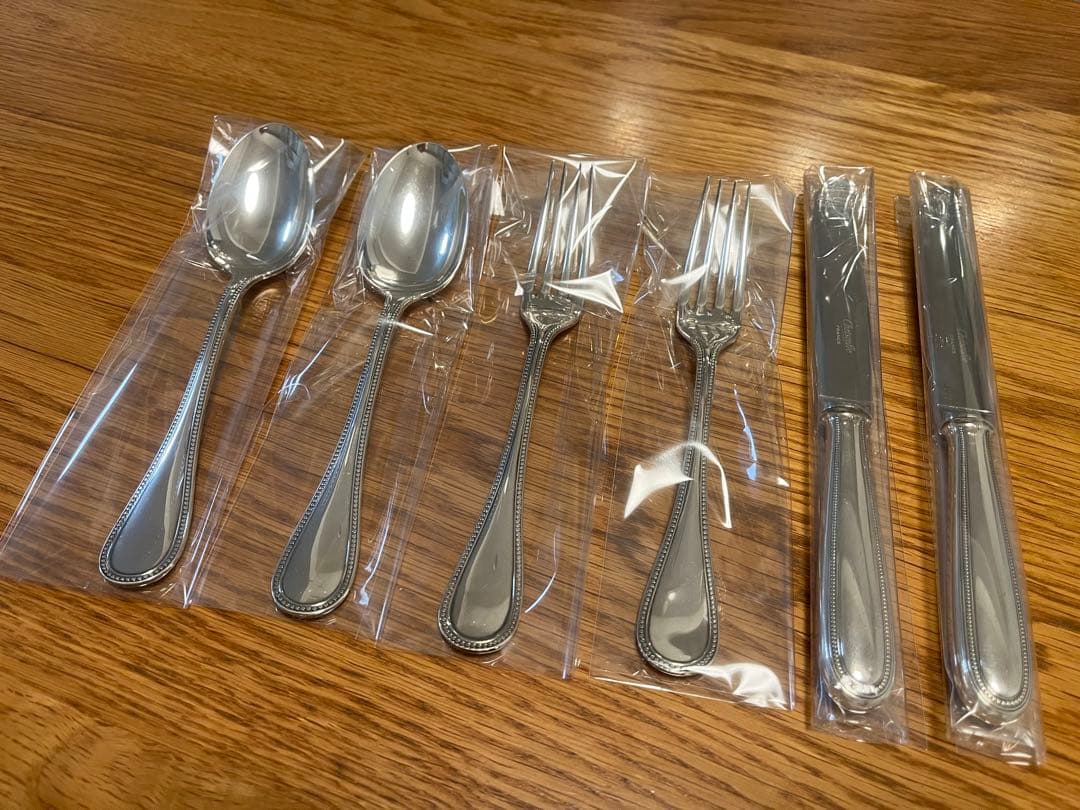 Christofle : クリストフル パール スタンダードサイズ 6点セット