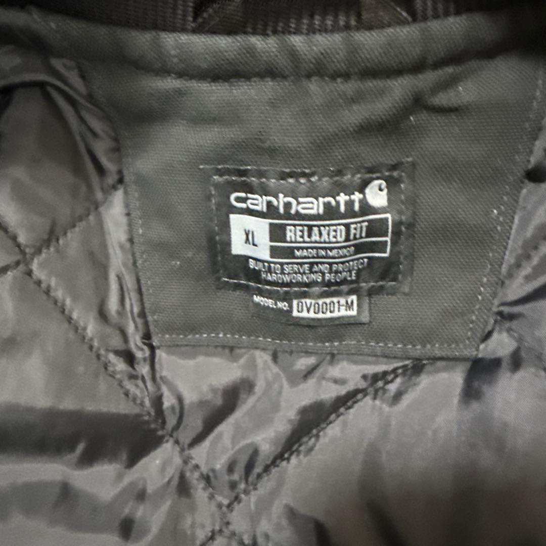 Carhartt ダックベスト XL ブラック