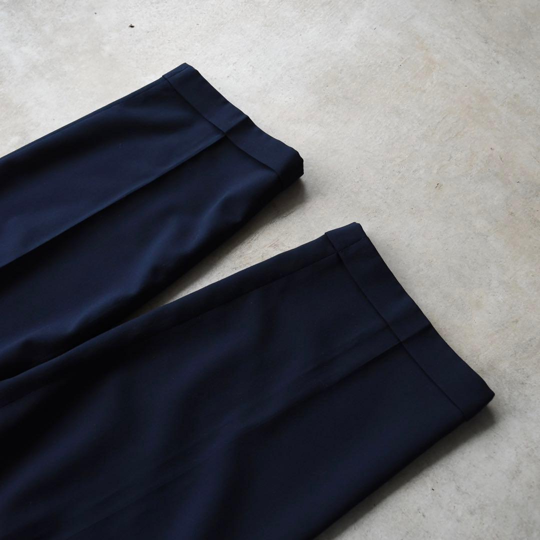 00s SLATESスレイツ ツータックスラックスネイビーW34L29ドッカーズ