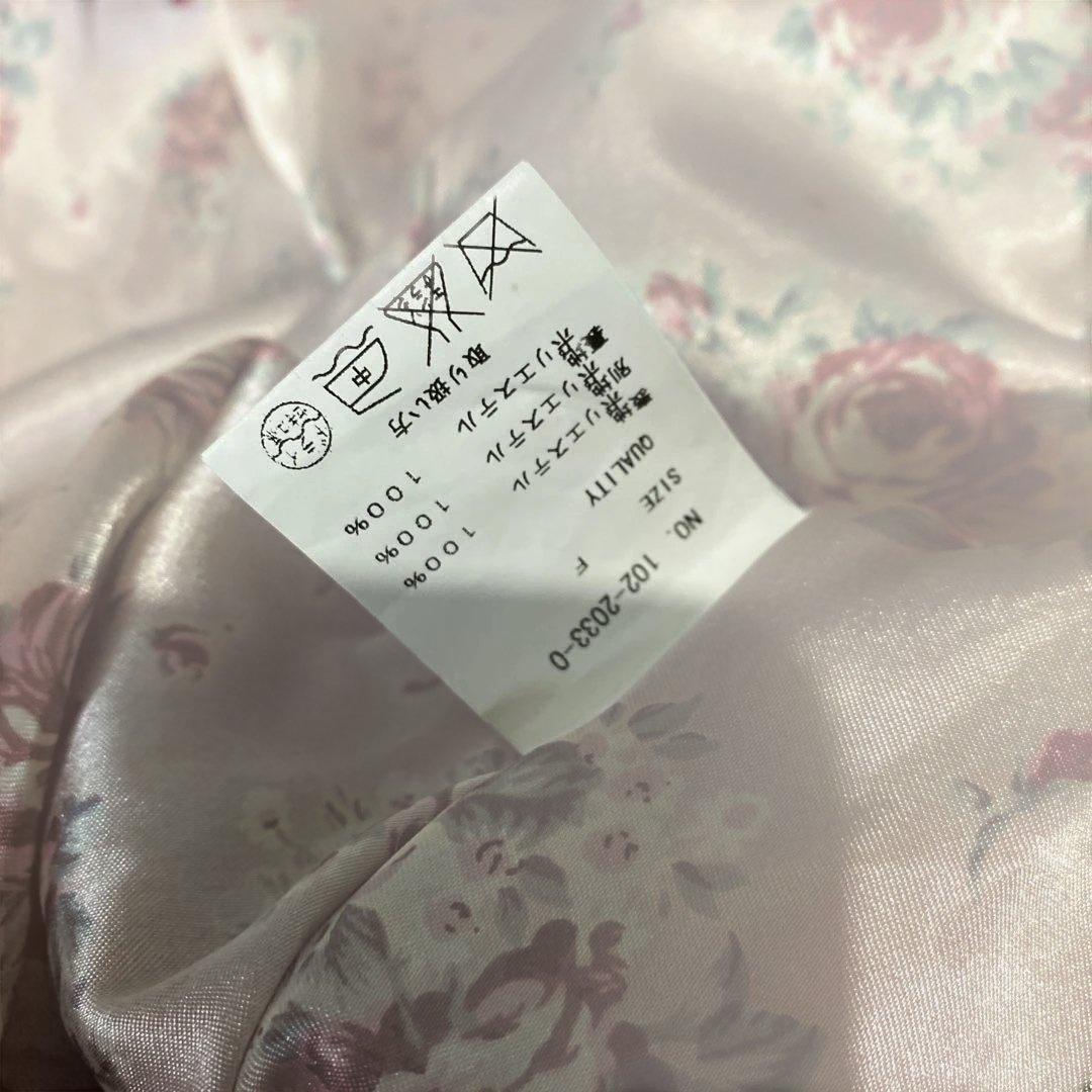 Y2K 平成ギャル　姫ロリ　LIZLISA ボア　フードパーカー　花柄