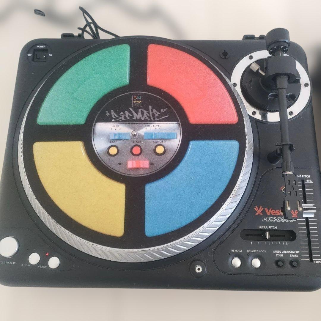 ターンテーブル　Vestax PDX-2000 2台　DJ レコードプレイヤー