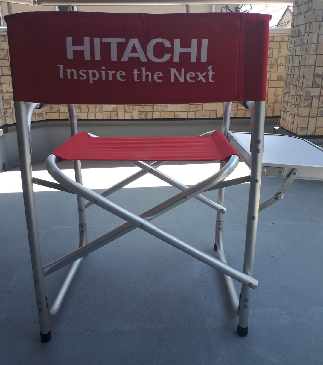 激レア‼️非売品　日立WOOOディレクターズチェア