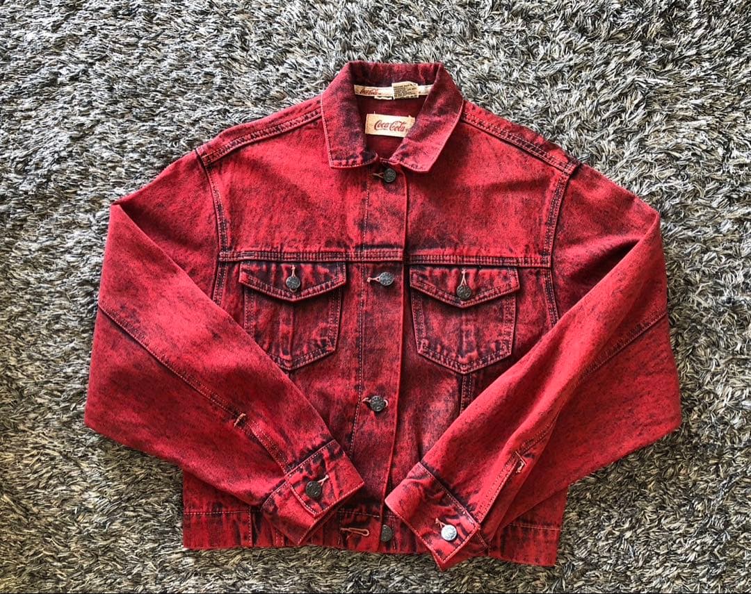 【希少】ヴィンテージ非売品コカコーラデニムジャケット
