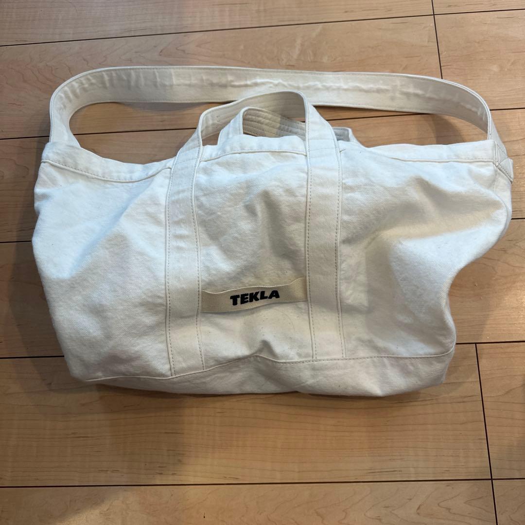 バッグ TEKLA BEACH BAG white