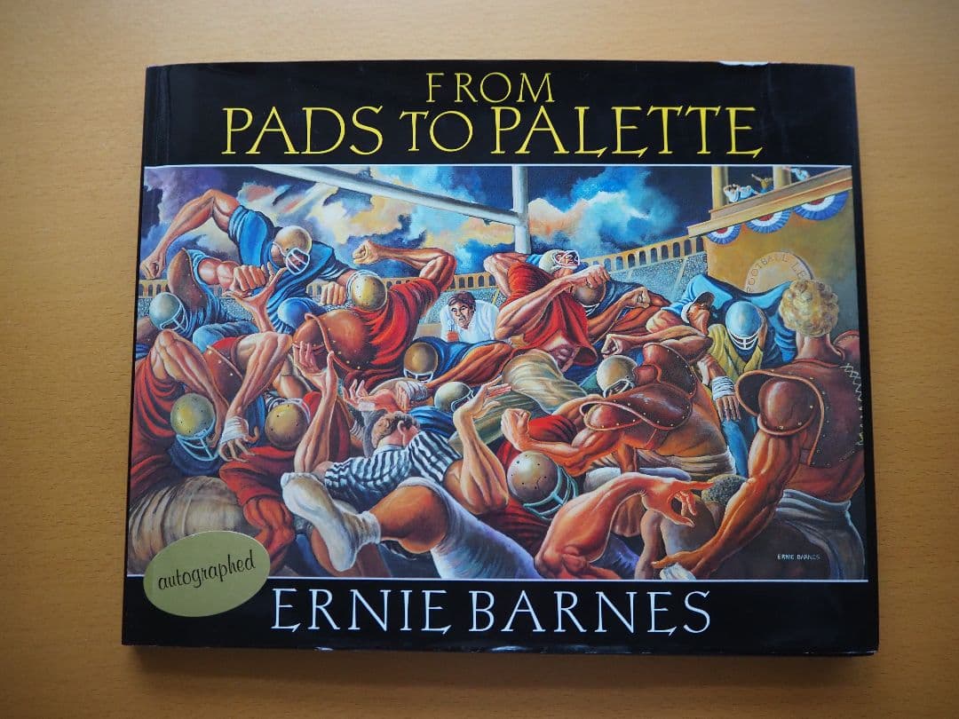 洋書 FROM PADS TO PALETTE / ERNIE BARNES