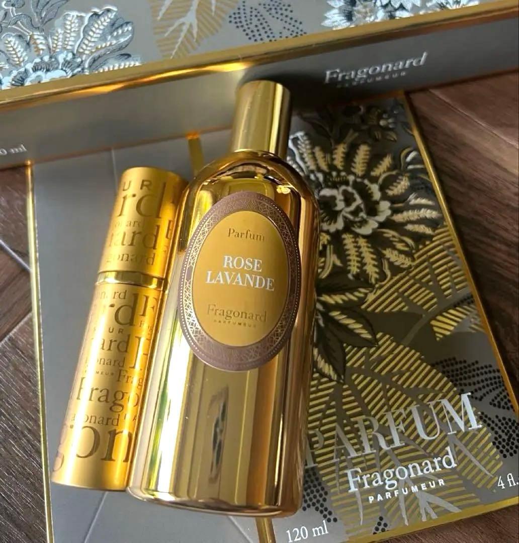 新品未使用Fragonard Rose Lavande香水 120ml