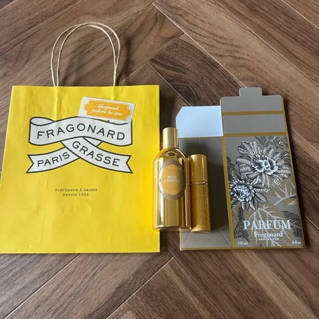 新品未使用Fragonard Rose Lavande香水 120ml