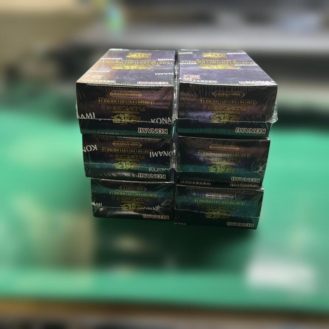 遊戯王　クォーターセンチュリークロニクル Unity シュリンク付き　6box