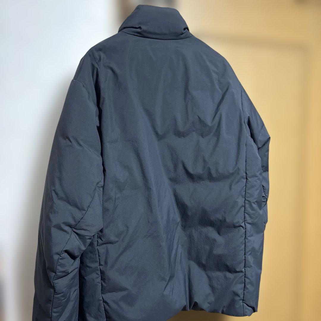 小松マテーレ　ナイロン スタンド アライドダウンジャケット　ブラック　L