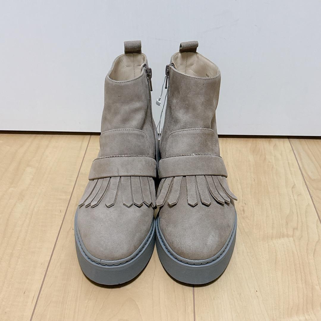 FABIANA FILIPPI フリンジブーツ 37.5 未使用品