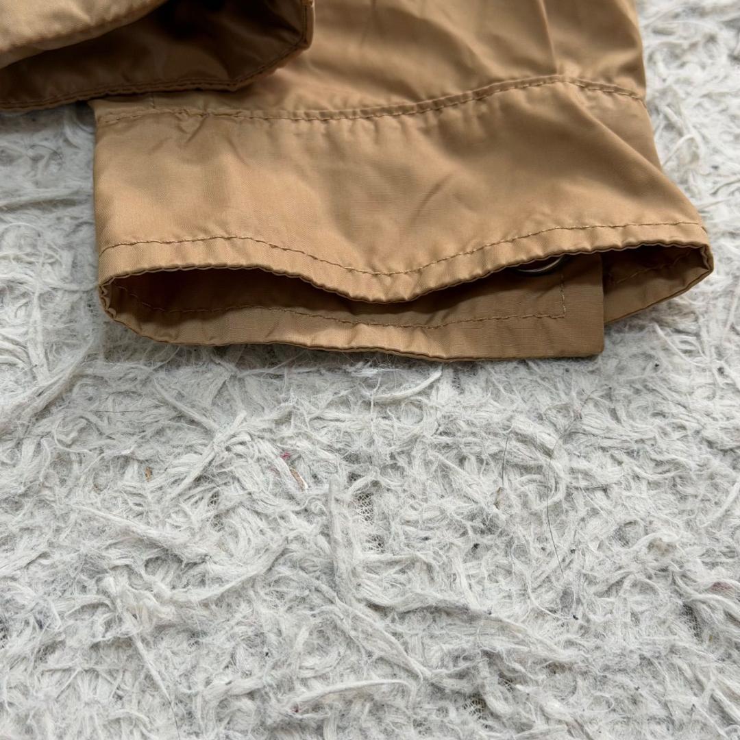 17221✨モンクレール ナイロンパーカー ベージュ フード着脱 1