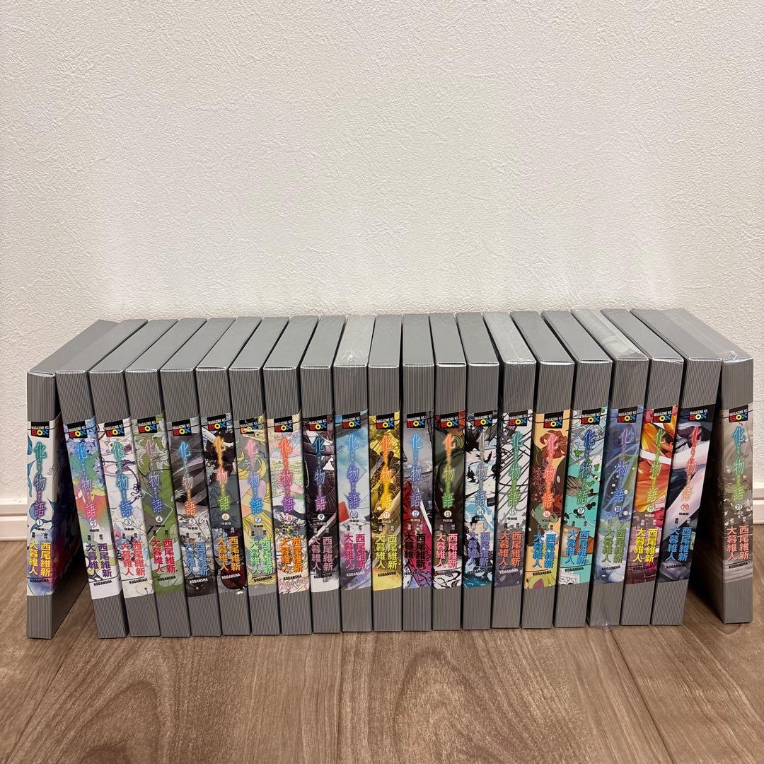 化物語　特装版　ポストカード付　大暮維人　1〜21巻　全巻セット