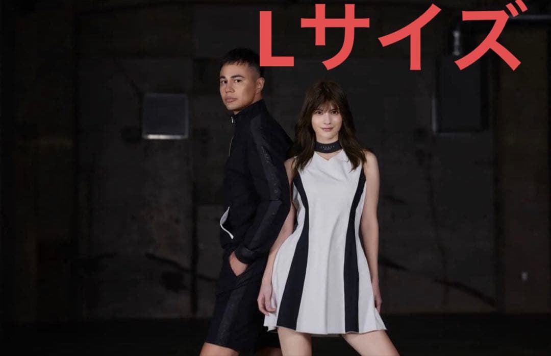 クロノスブラック　ワンピース　ラインドレス　Lサイズ