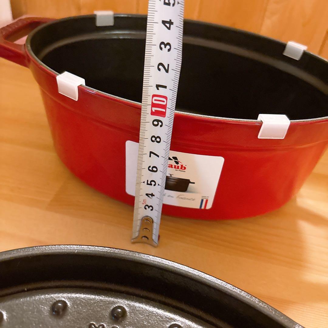 STAUB ピコココットオーバル24cmレッド