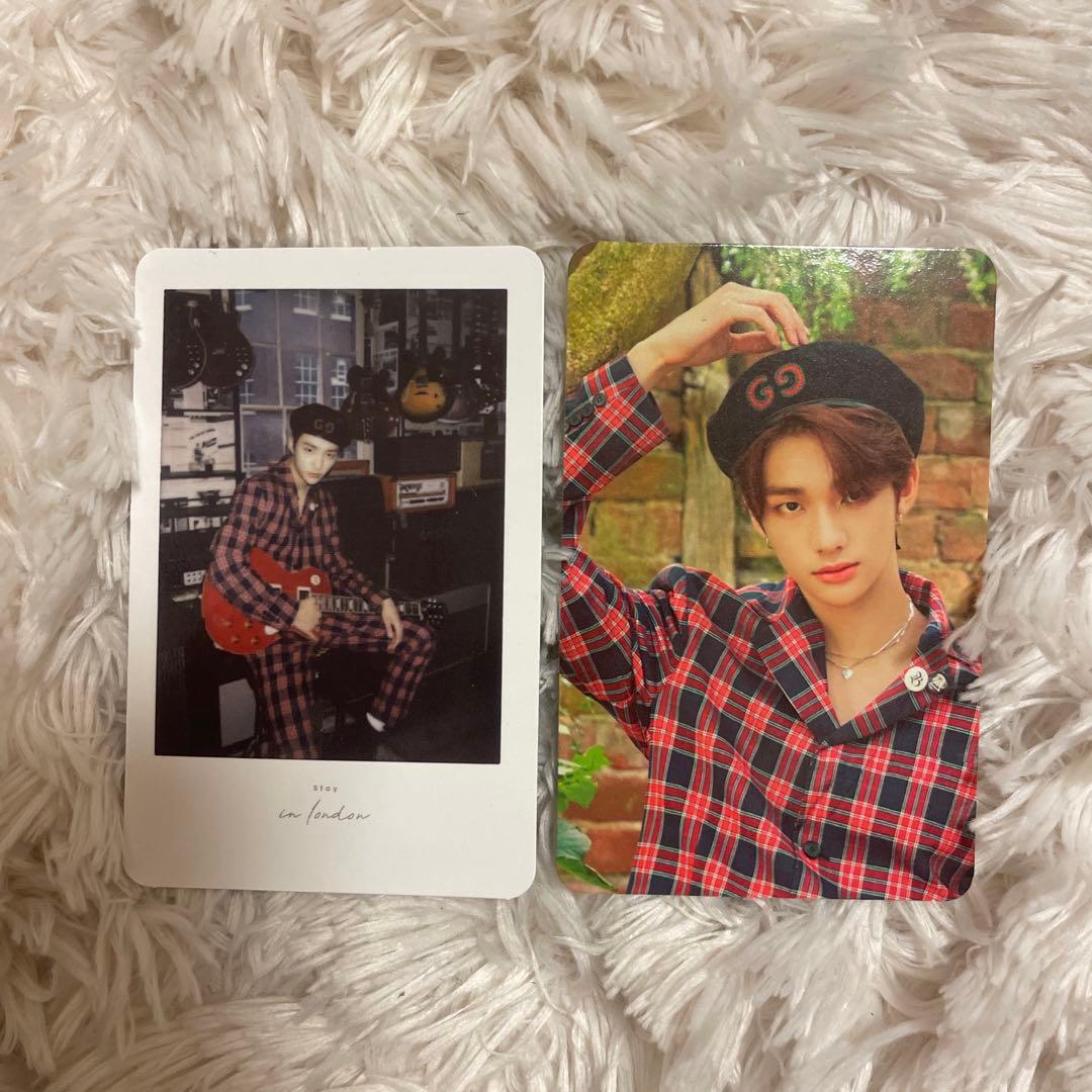 スキズ ヒョンジン トレカ&ポラロイド