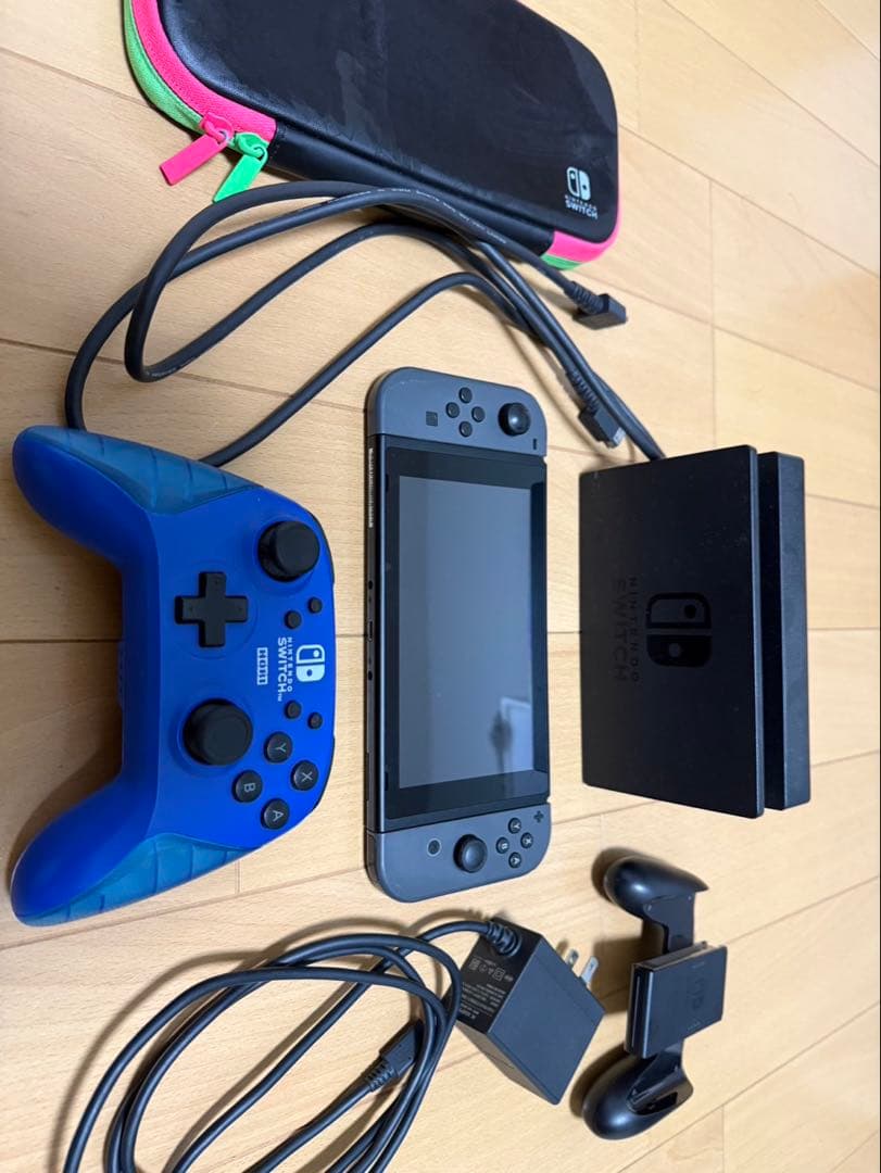 Nintendo Switch 本体 グレー/ブルー セット