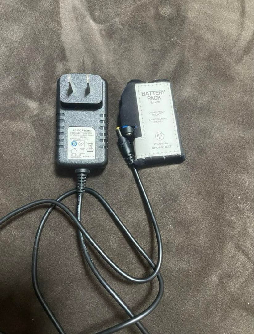 ミドリ安全 電熱ベストヒーターベスト バッテリー 充電器 セット 作業服 M