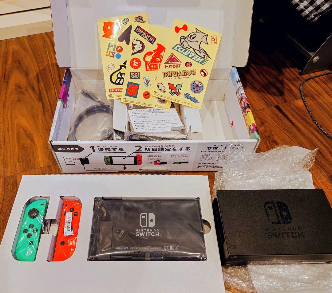 翌*可様 Nintendo Switch Splatoon 2セット　不具合なし