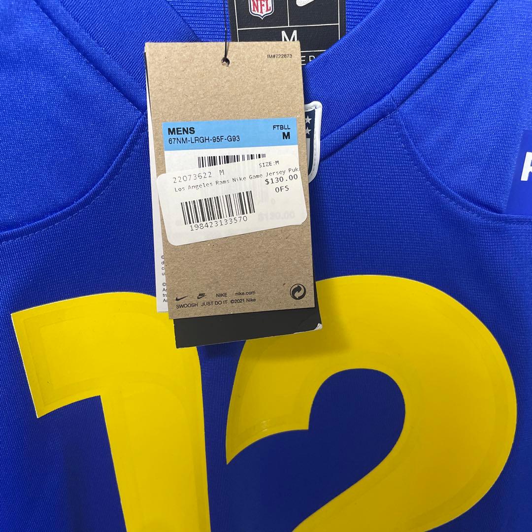 ロサンゼルス・ラムズPUKA NACUA ユニフォーム 12 NFL プカナクア